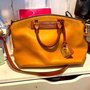 Dooney and Bourke purse with shoulder strap